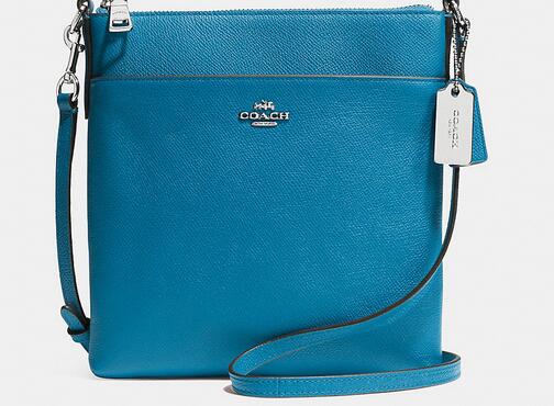 Coach Zip In Logo Small Blue Crossbody Bags CFT | Women